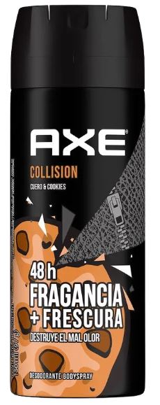 AXE150COL
COLLISION 150 ML
72 CS PACK