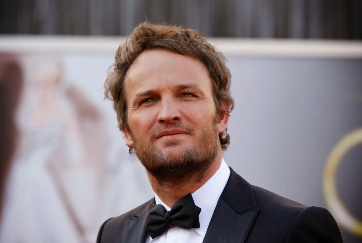 Jason Clarke, hair styled by Nathan Sager.