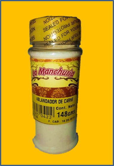 ABLANDADOR DE CARNE
148 GRS