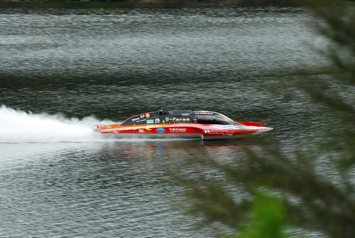 Graeme Weller setting the new world record of 172.257mph, November 2010