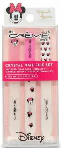 NFS8357
3PC NAIL FILE THE CREME SHP MINNIE
UPC 849980083579
300 CS PACK