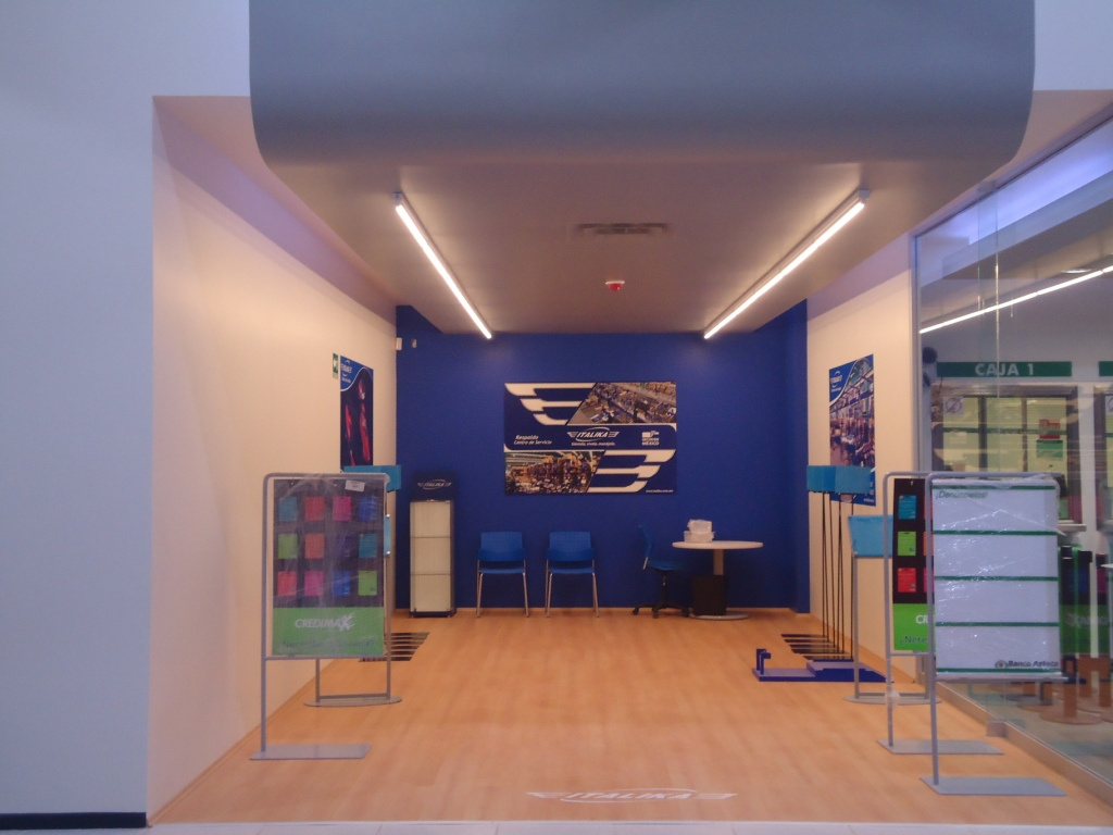 Remodelación de stand en centro comercial