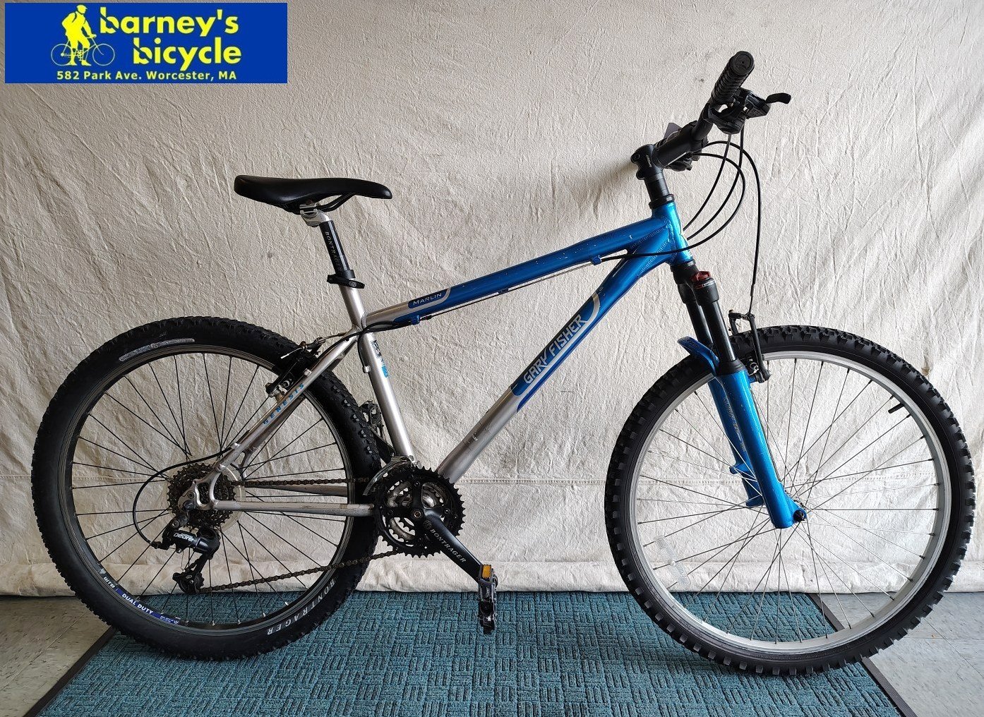 Gary Fisher Marlin
Frame Size: 17" MD. / Rider Height: 5'7-5'10
Price: $399.00 (Professionally Tuned)