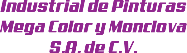 Industrial de Pinturas Mega Color y Monclova S.A. de C.V. -  pinturas industriales - Monclova