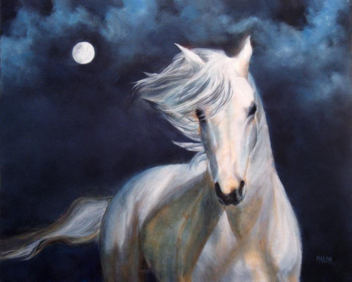 Moonsilver
16" x 20" oil on canvas