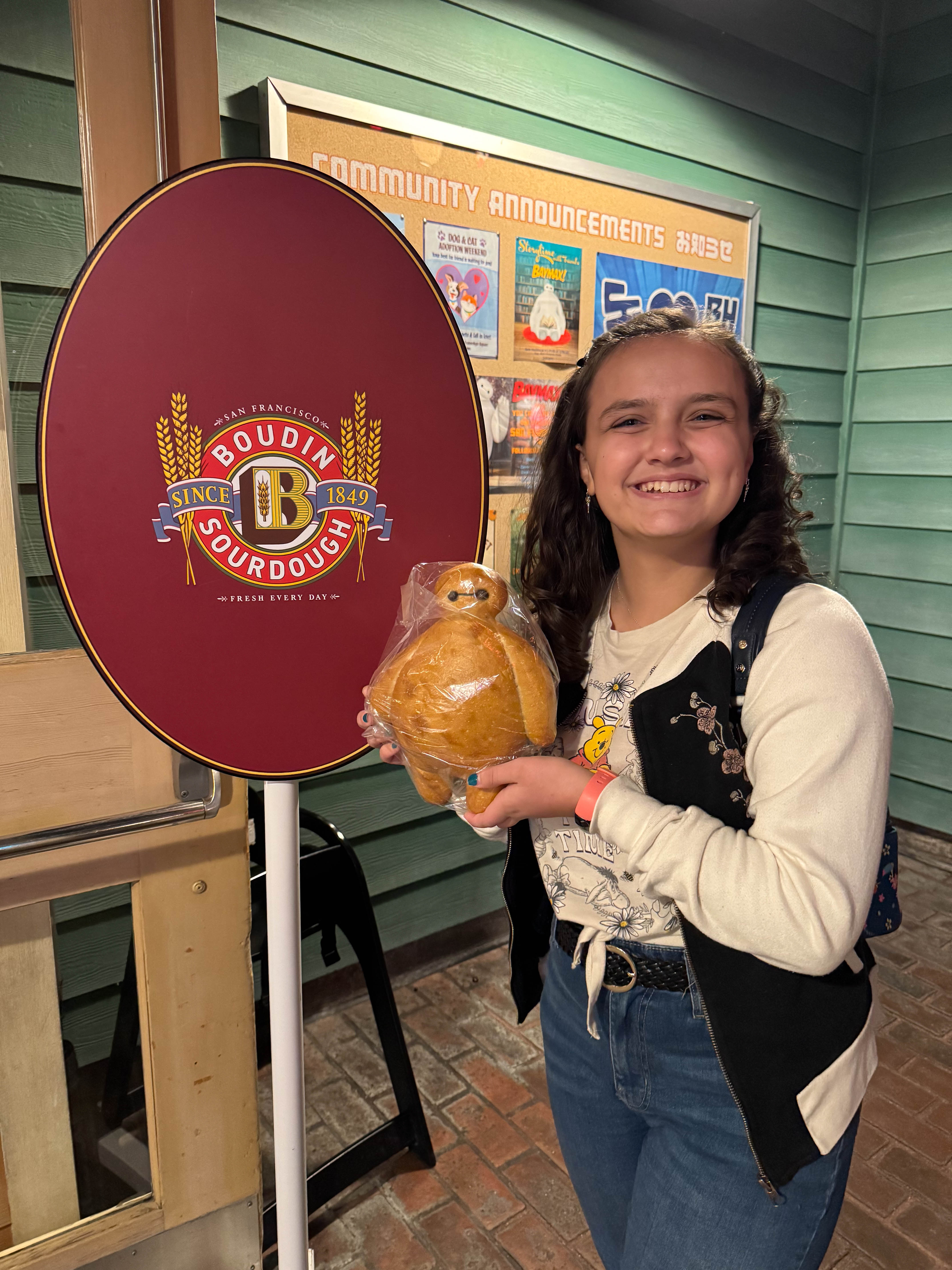 After searching for weeks, Ariela finally found her Baymax Bread