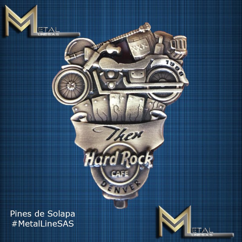 Pin de solapa hard Rock