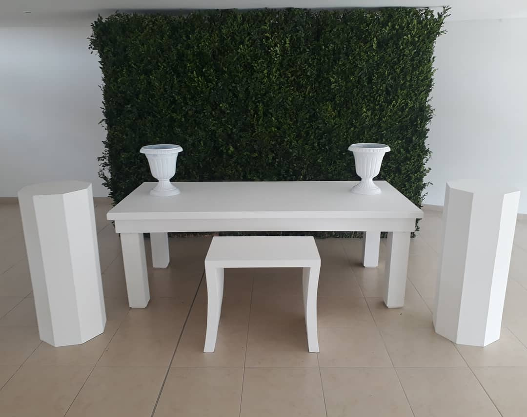 2 Octogonales $100.000
rectangular pata ola mediana $60.000
Blanca Recta Grande Alta $ 90.000 2.20X1m