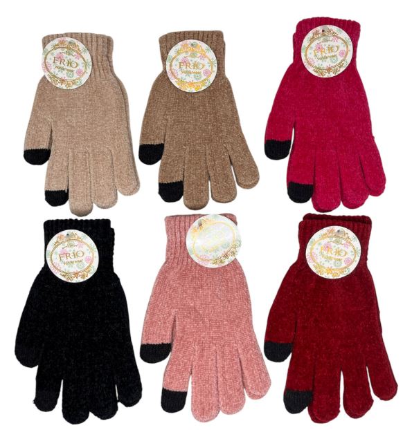 GL-205T
WOMAN GLOVE ASST COLORS
812462033140
360 CS/PACK