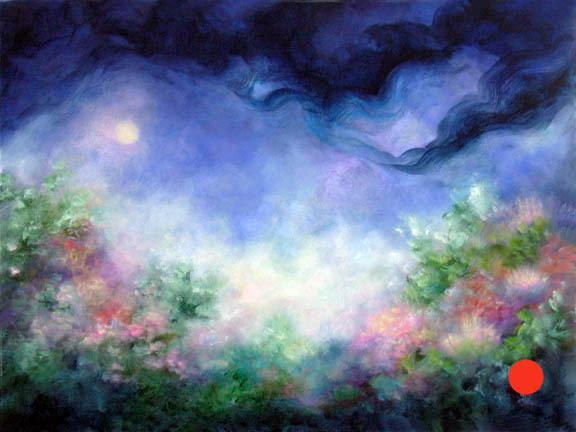 Angel Moon Garden
16x20
Oil on canvas