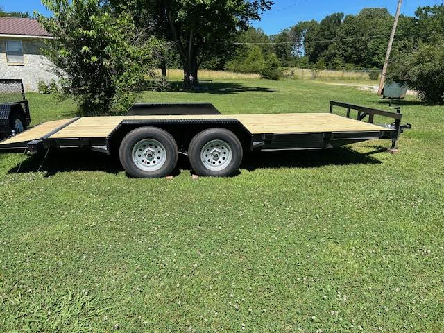 6'10 x 18'
Car Hauler
8 Ply Radial Tires
With Spare Included
Brakes on 1 Axle
LED Lights
Treated Floor
Loading Ramps
