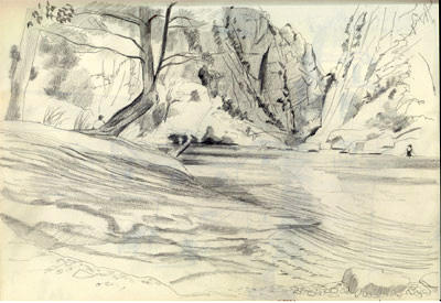 Sketch for Causse country