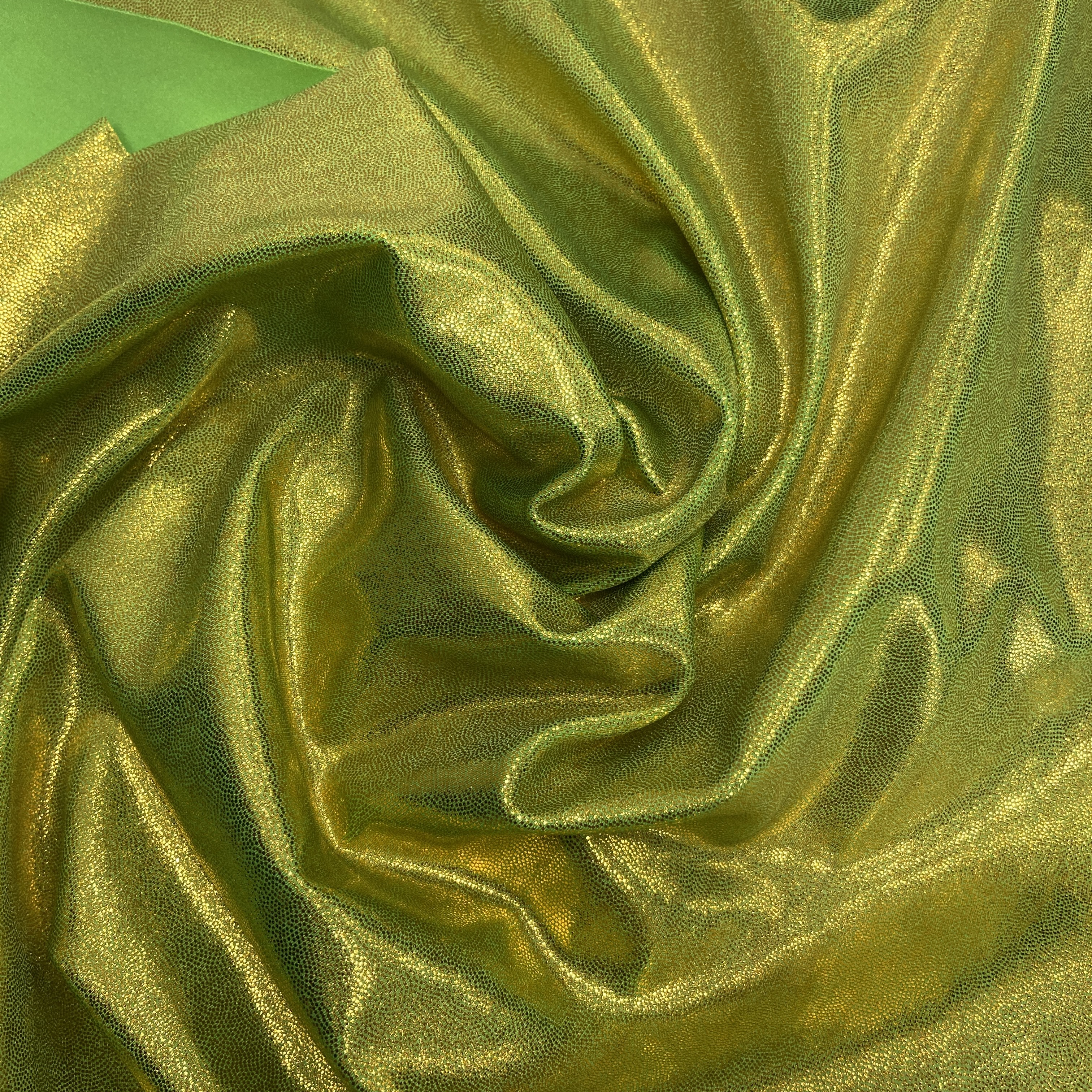 Gold frost on lime 