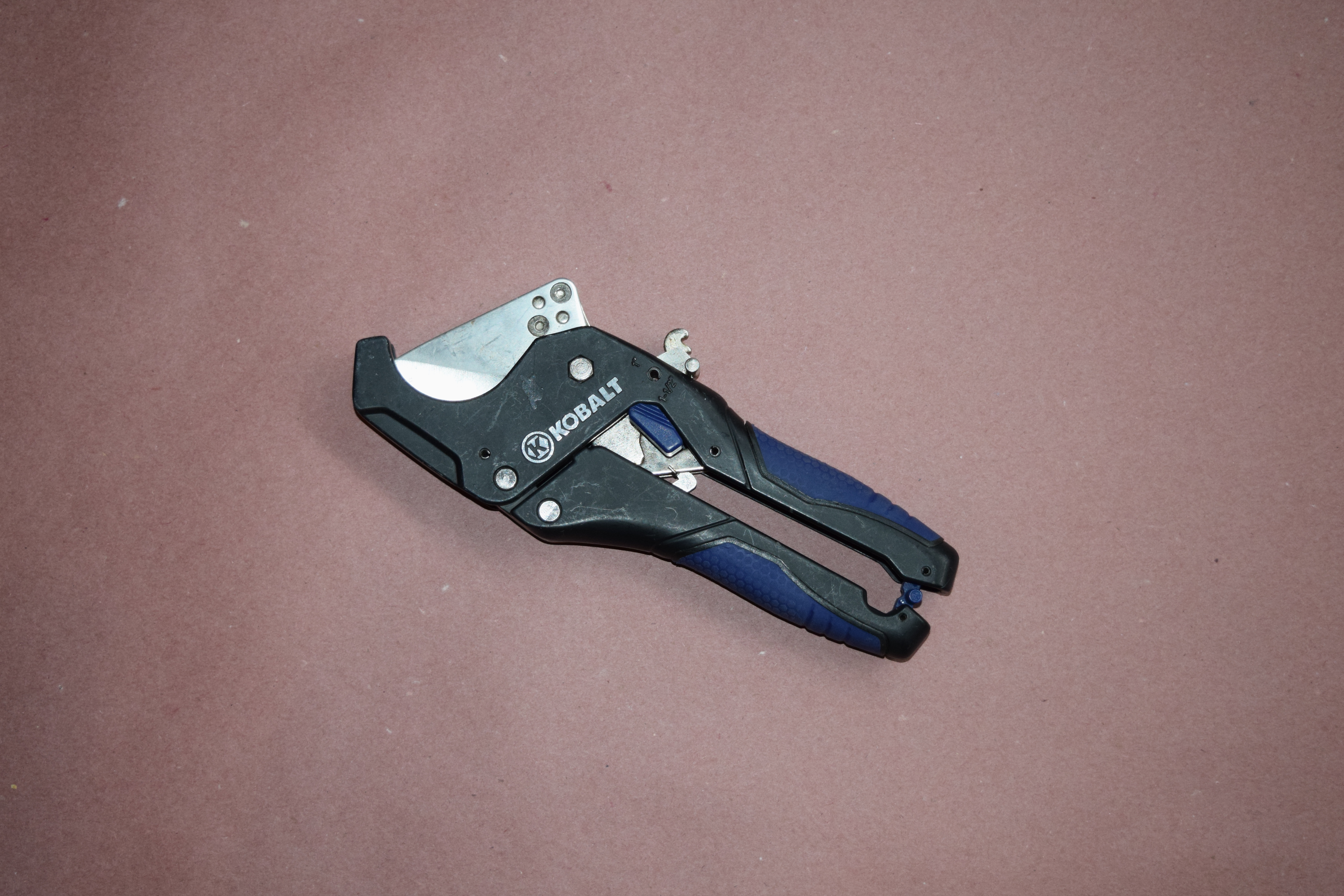 PVC Pipe Cutter (1-1/2”;  Model 150935 by Kobalt)