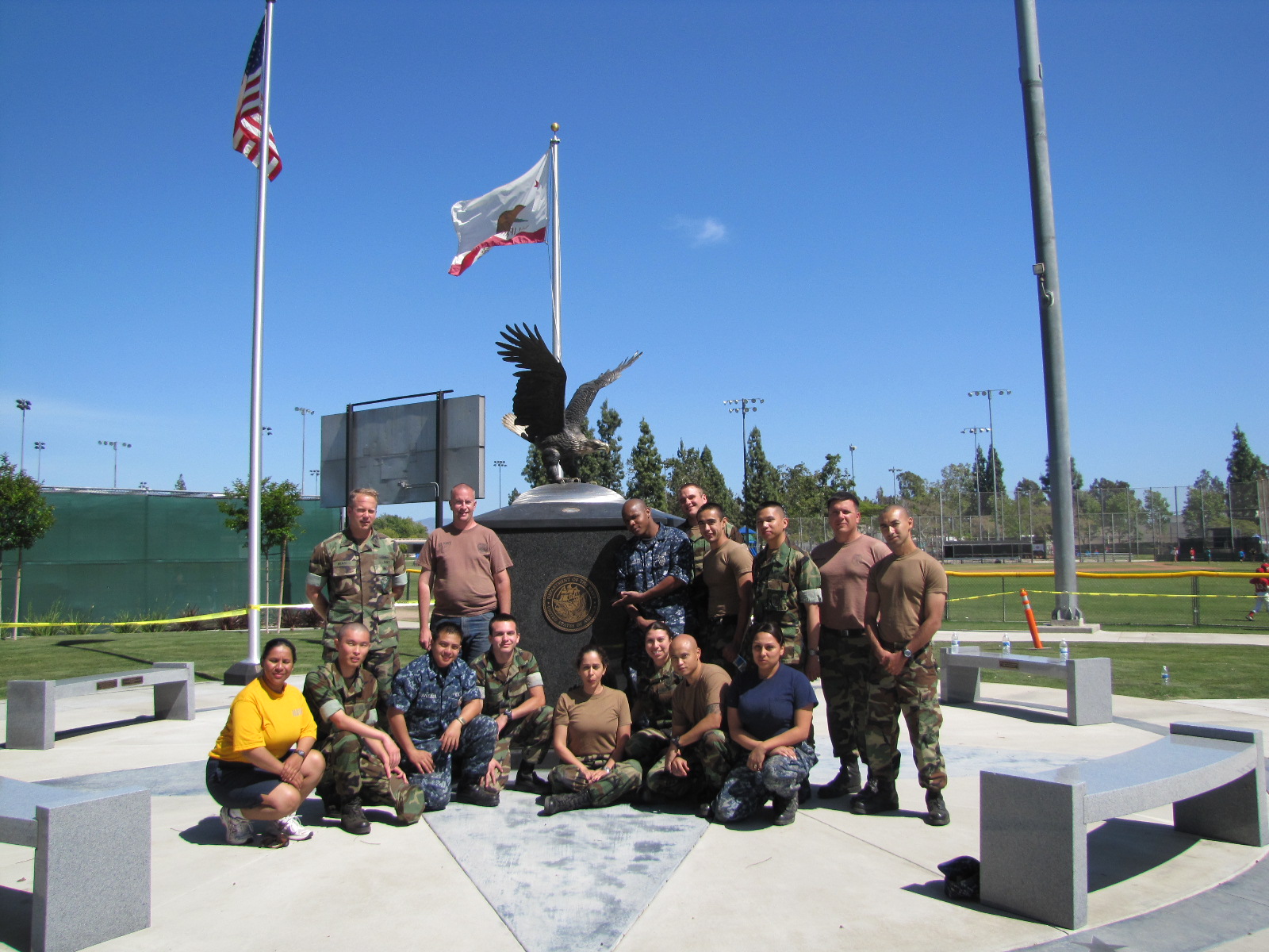 Yorba Linda Veterans Walkway