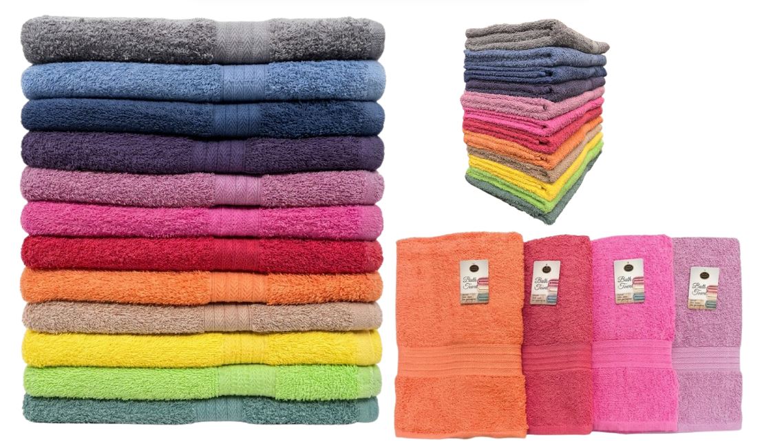 BT-H54
LUXURY HOME BATH TOWEL 27X54"
UPC:812462032020
36 CS/PACK
