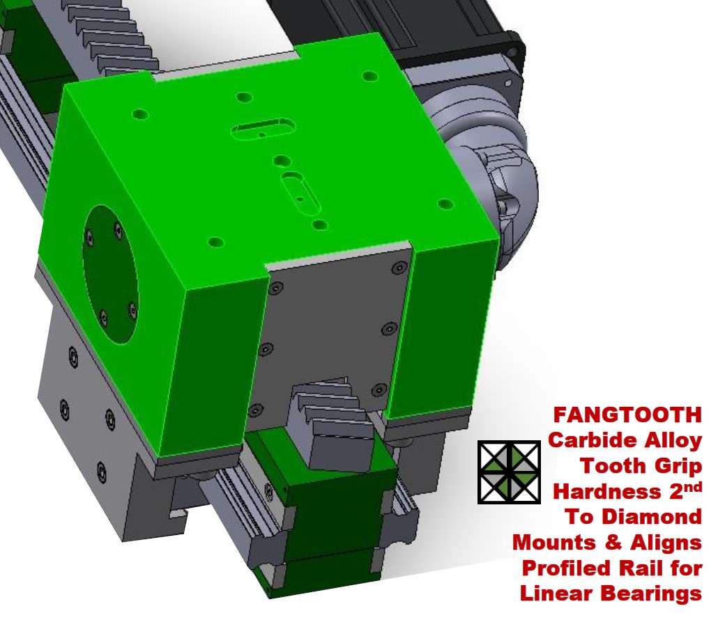 FangOPEN - Guided RACK - Planetary Drive