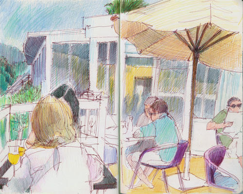 Hideaway Cafe #2, Malibu