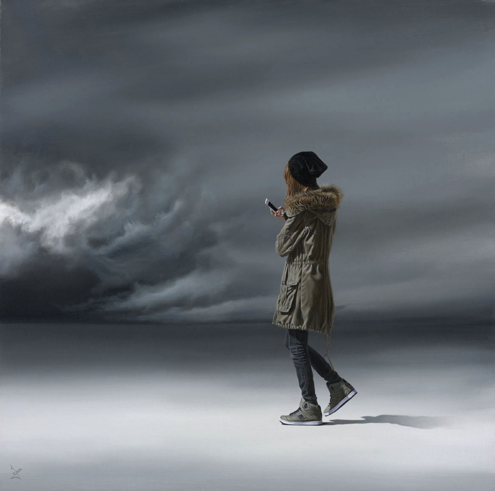 Divergent II | 24" x 24" | Oil on linen - SOLD