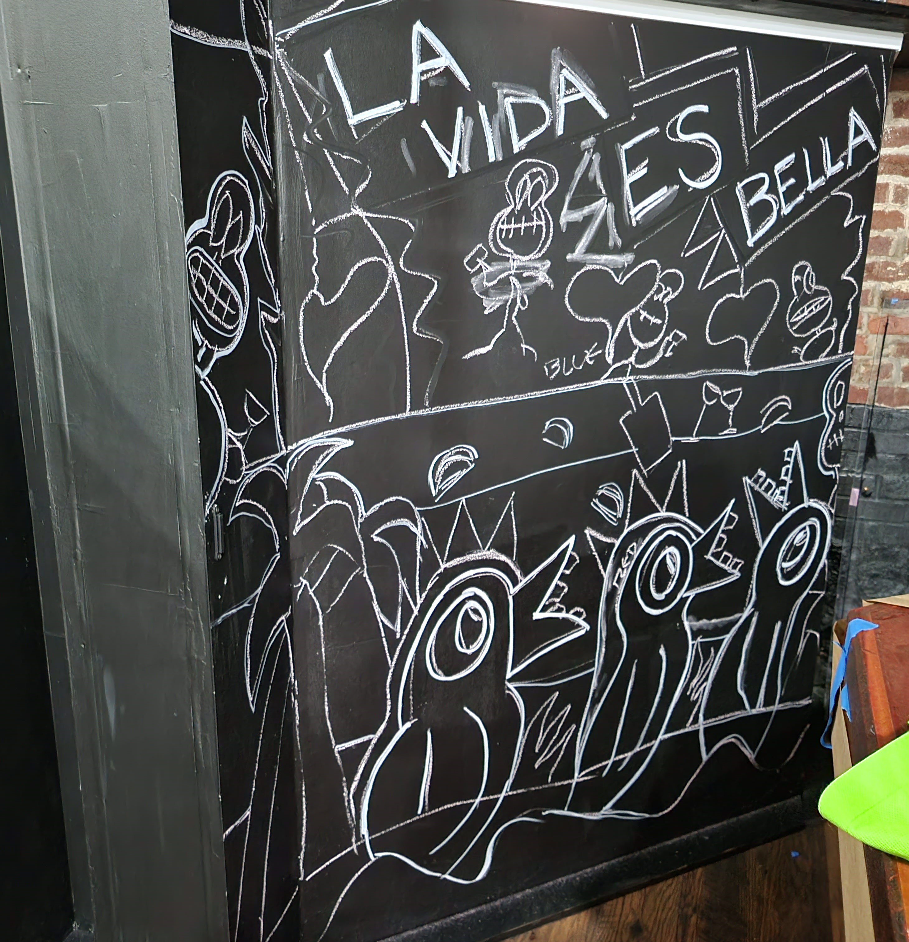 Start of Mural for mexican restaurant 2023