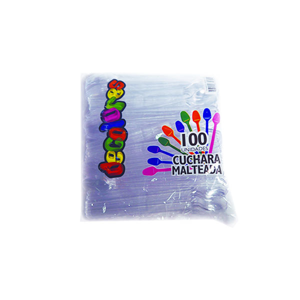 Cuchara Malteada transparente 100 und