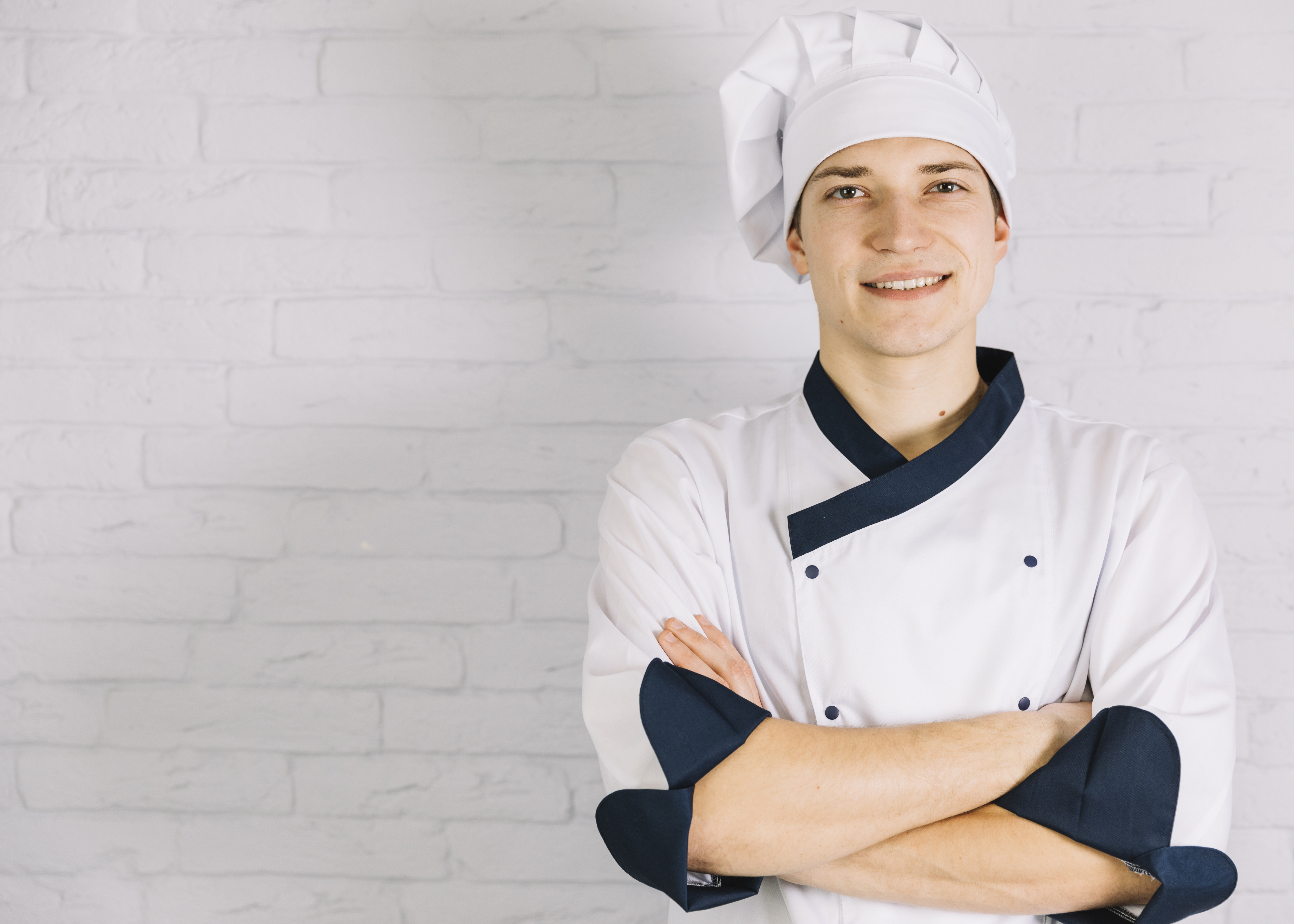 Bedroom with a large double bed