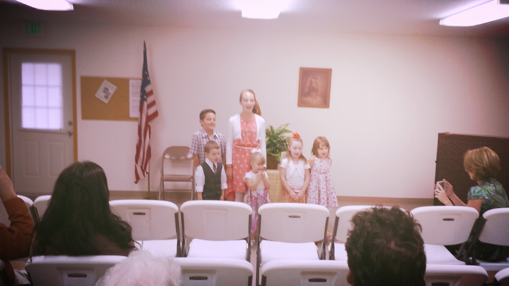 Our Junior Church singing
