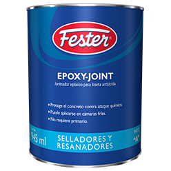 Junteador/rellenador epóxico de 3 componentes, 100% sólidos (libre de solventes) con excelente resistencia química; diseñado para aplicarse en juntas o boquillas de loseta antiácida y otros tipos de loseta cerámica de uso industrial.