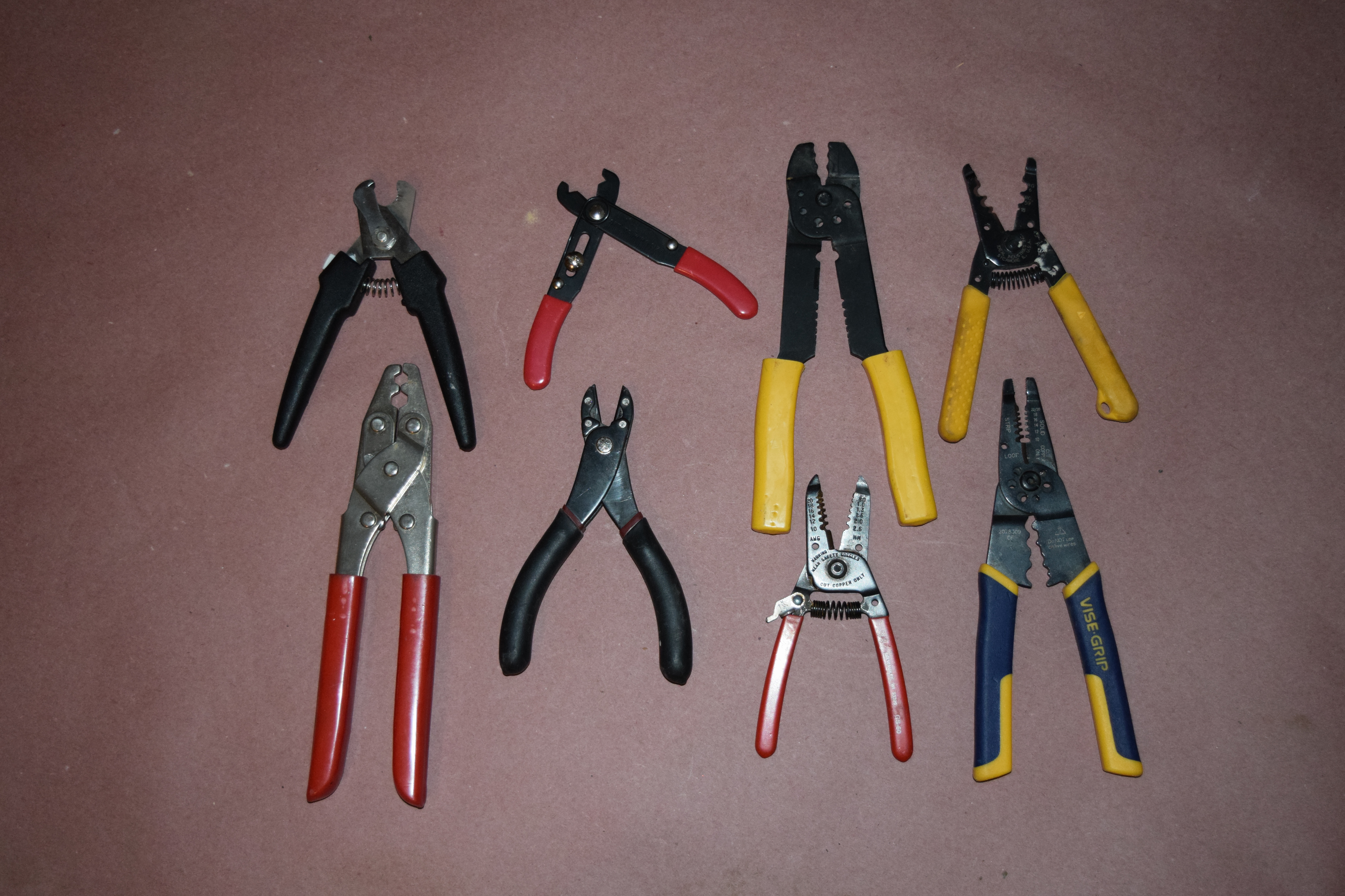 Wire Strippers / Crimpers (x8 Miscellaneous)