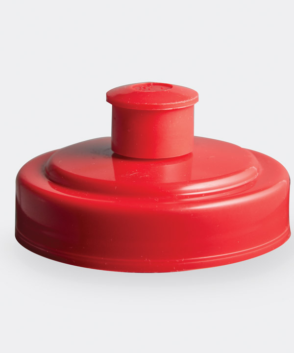 Tapa 63mm Push Pull roja c/tapón