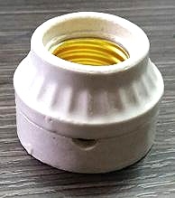 Portalámpara roseta porcelana E27 
2 PIEZAS Codigo:10881