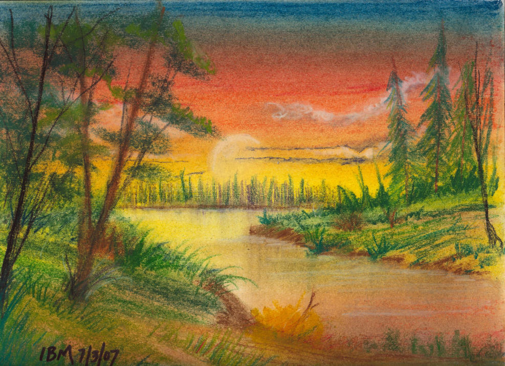 Evening Stream ©ibm 7-3-07