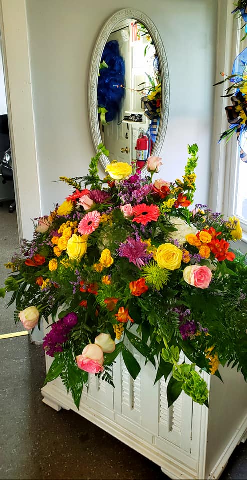 Table Full of Flowers