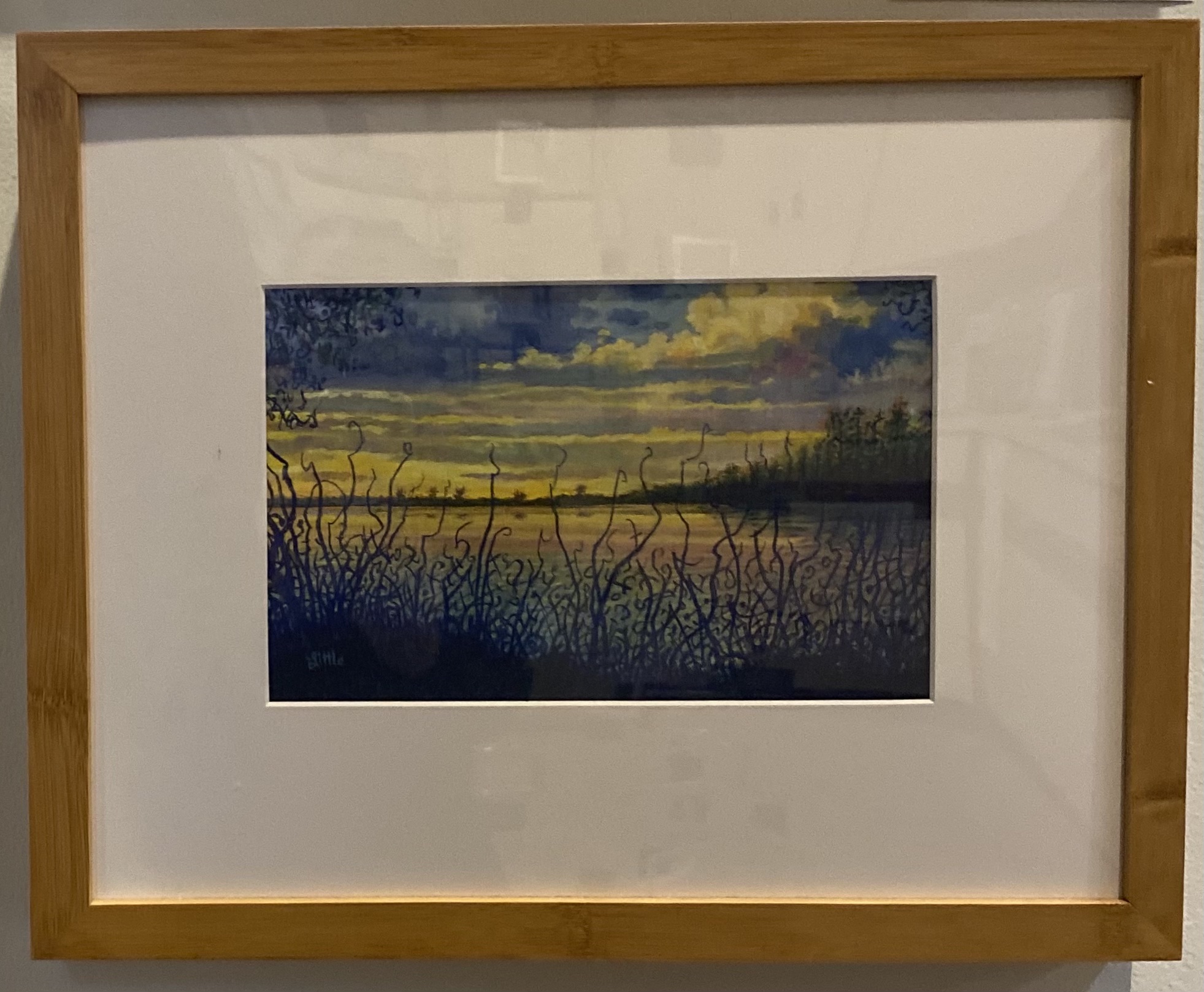 Lake of the White Pines
pencil, gouache
9" X 6"
$350.