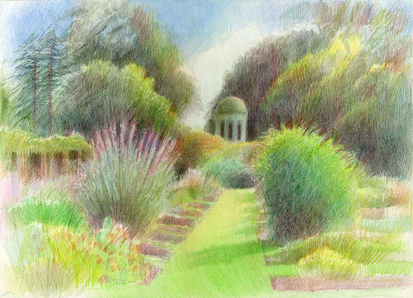 The Order Beds, Kew Gardens - summer