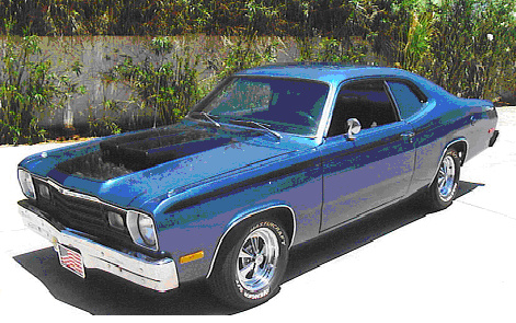 1974 Plymouth Duster SOLD FRANCE
