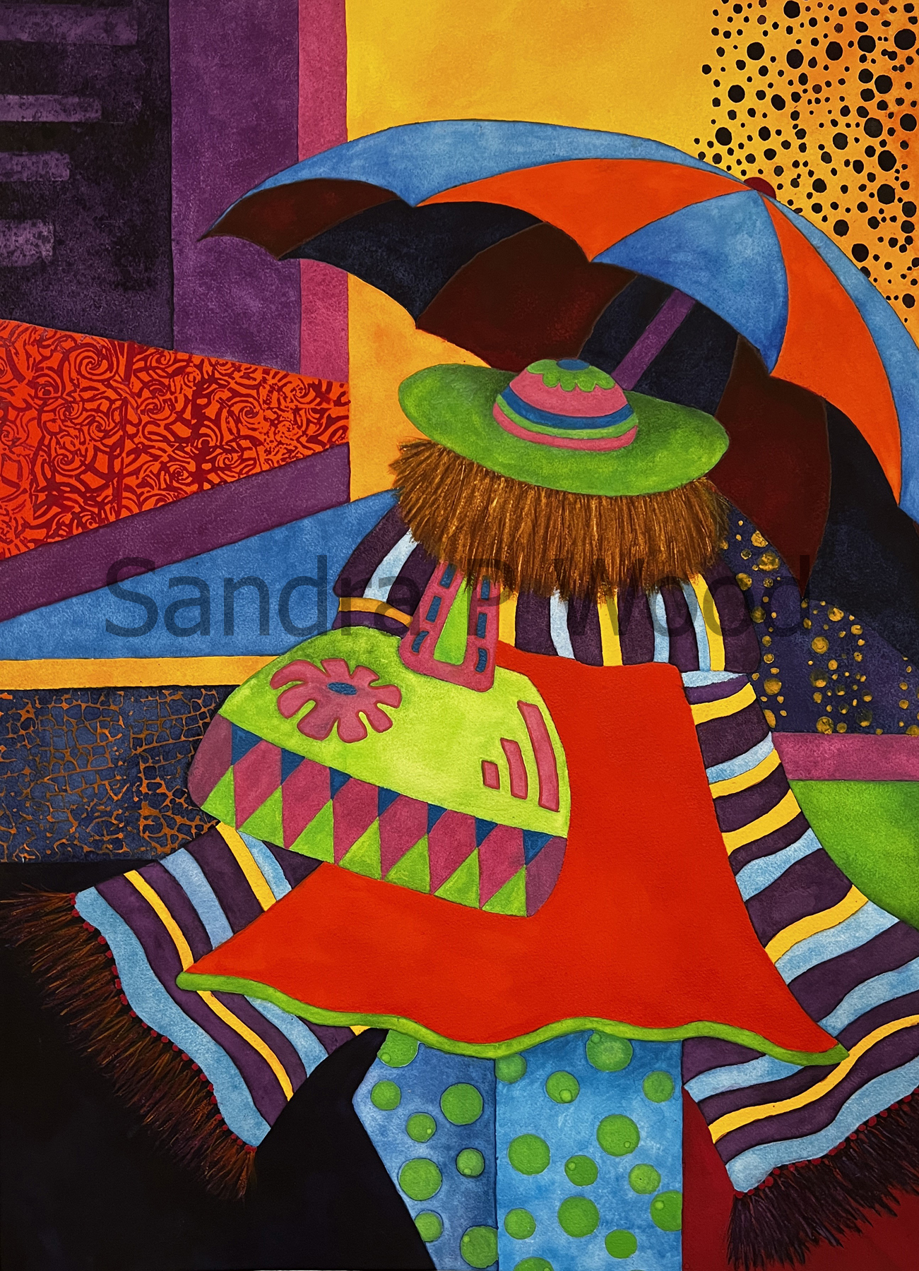 SUNSHINE AND RAIN
(watercolor)

