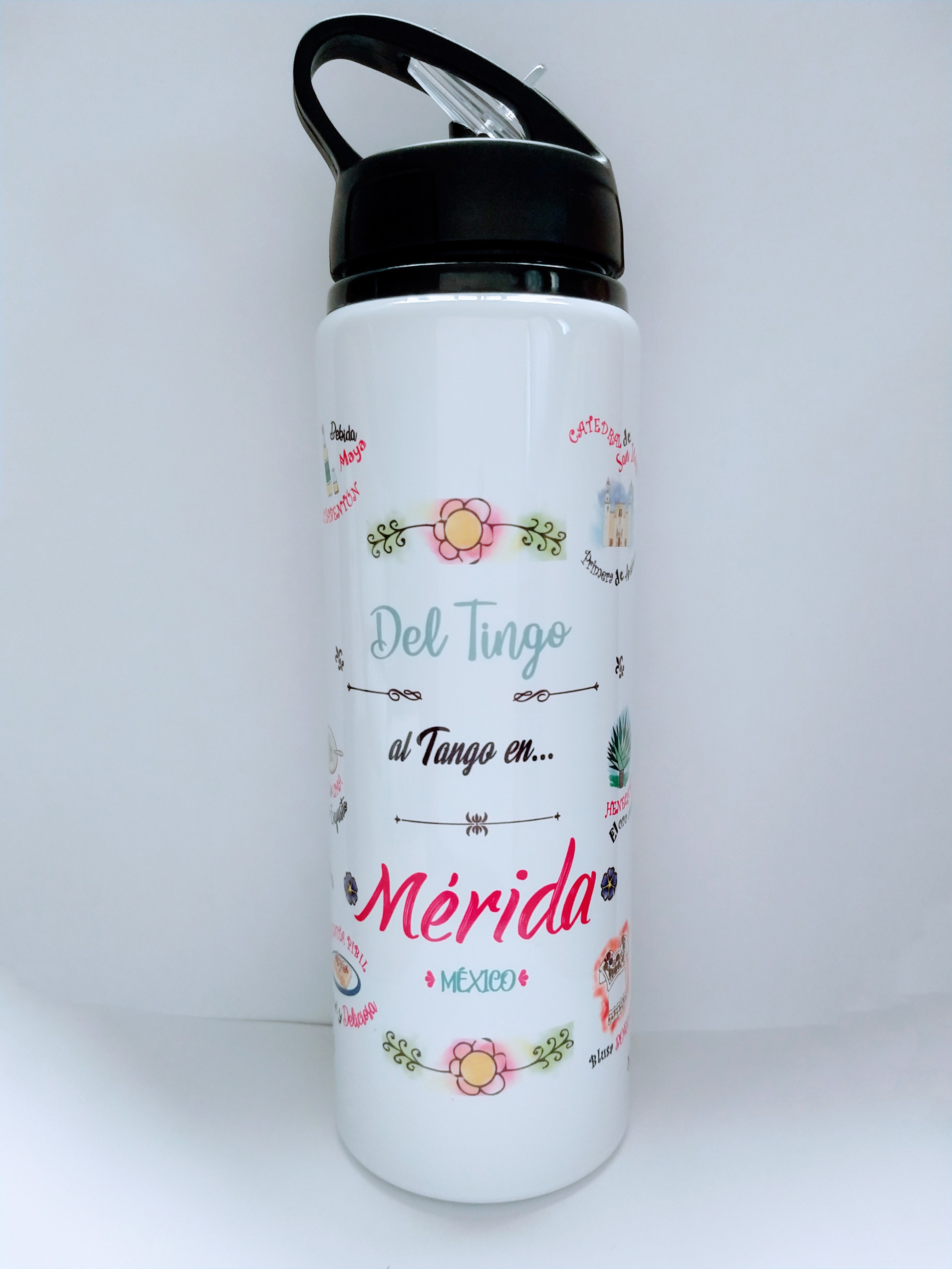 TERMO CON POPOTE
7.5cm Diámetro
25cm Alto