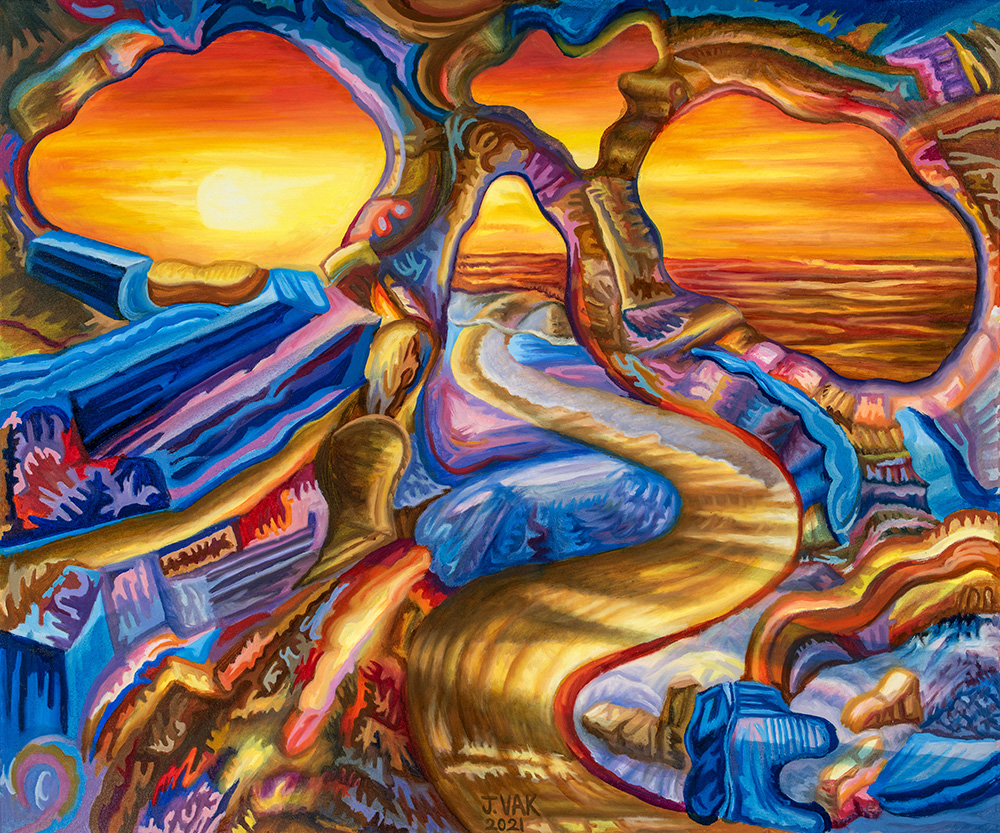 Cave River
30 X 36 Original Oil
$1500
2021