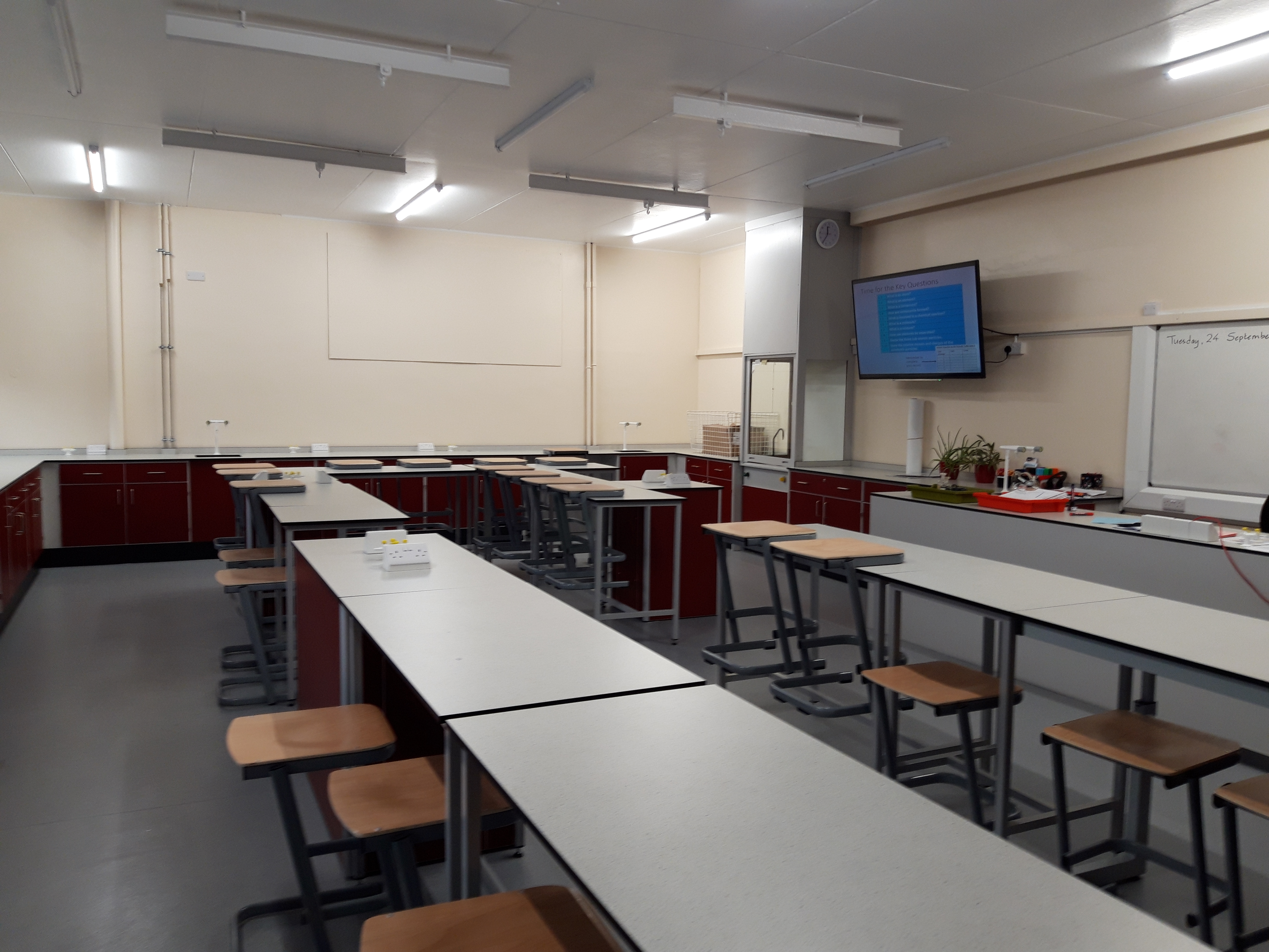 Science Classroom refurbishment - After