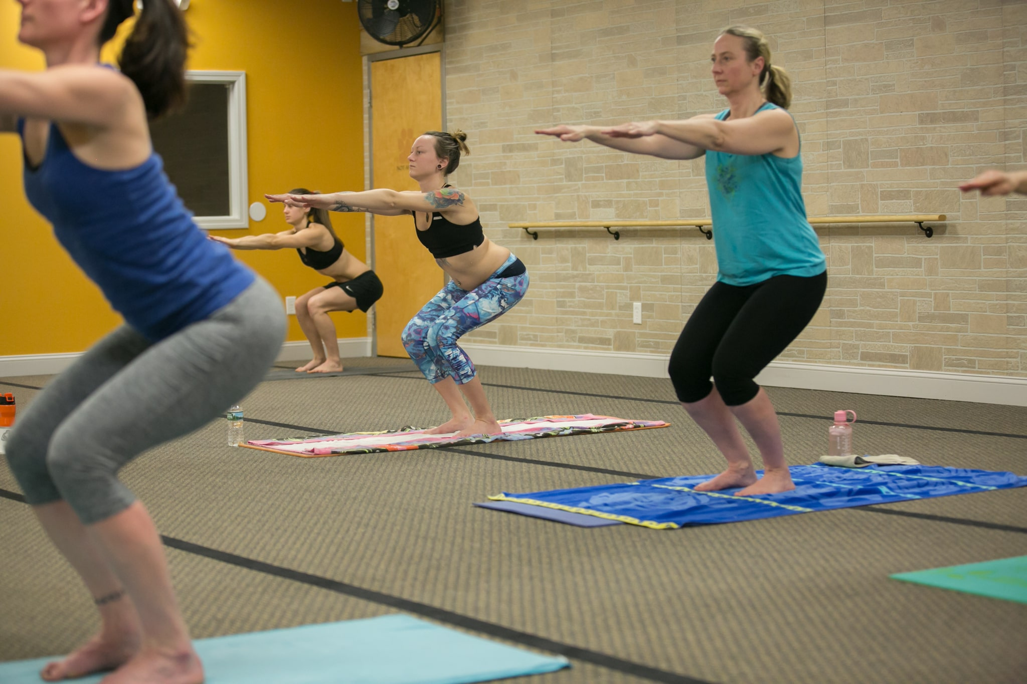 Yoga Practitioners in a Studio 8
