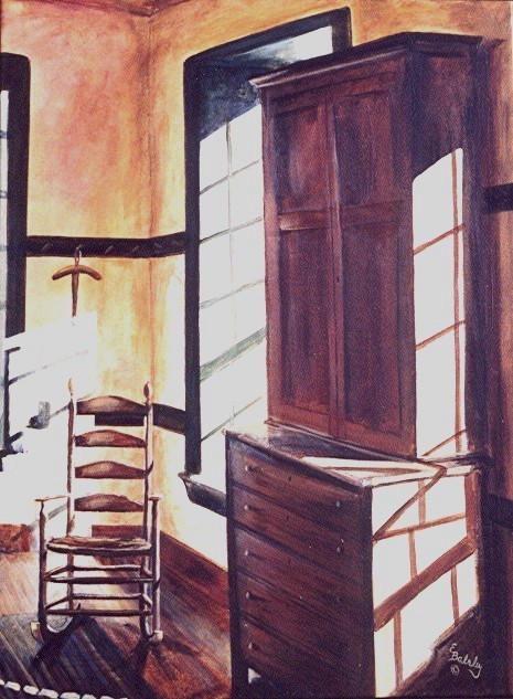 Shaker Series #3: Hutch, Acrylic, 18x24 SOLD