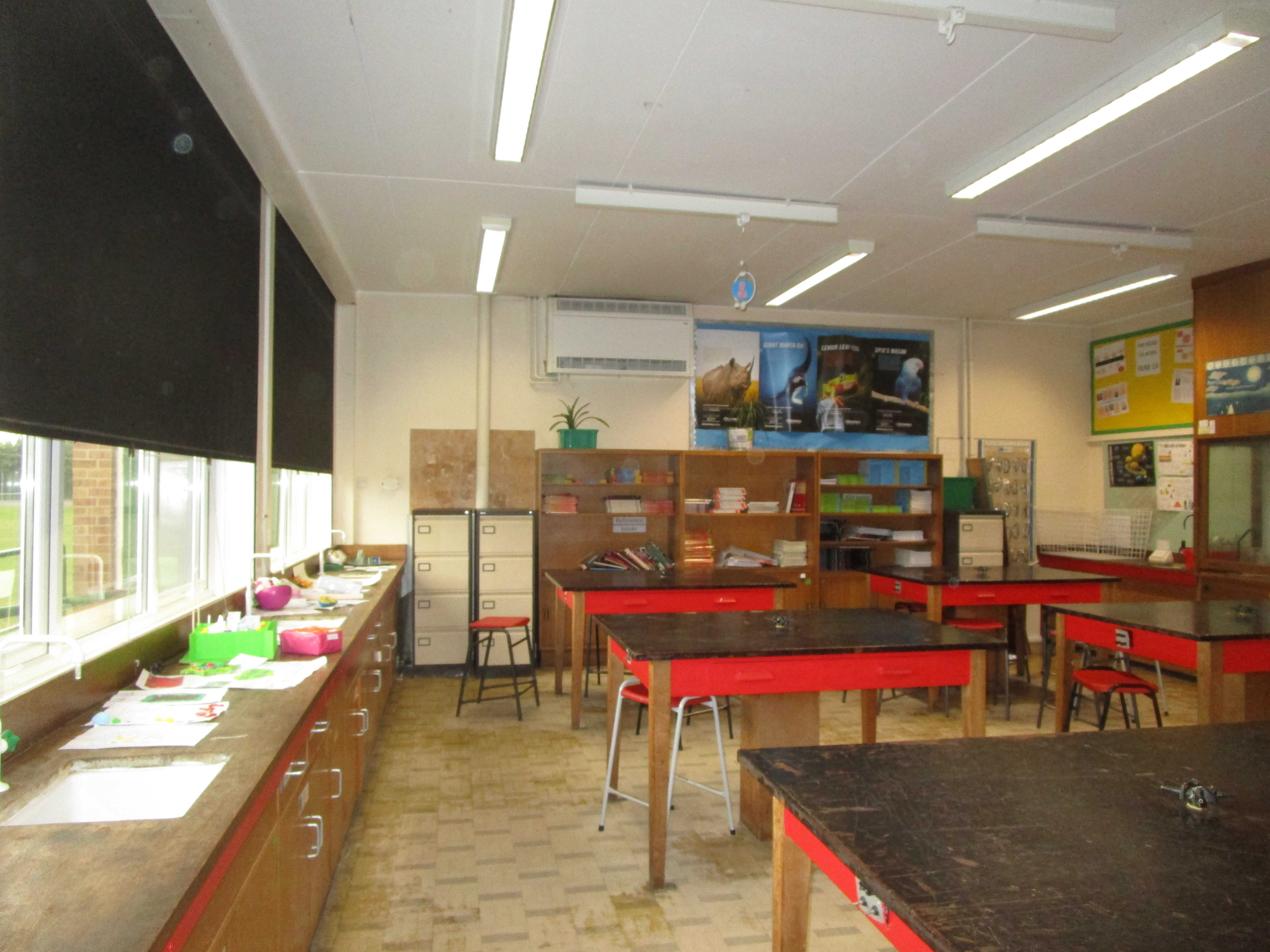Science Classroom refurbishment - before
