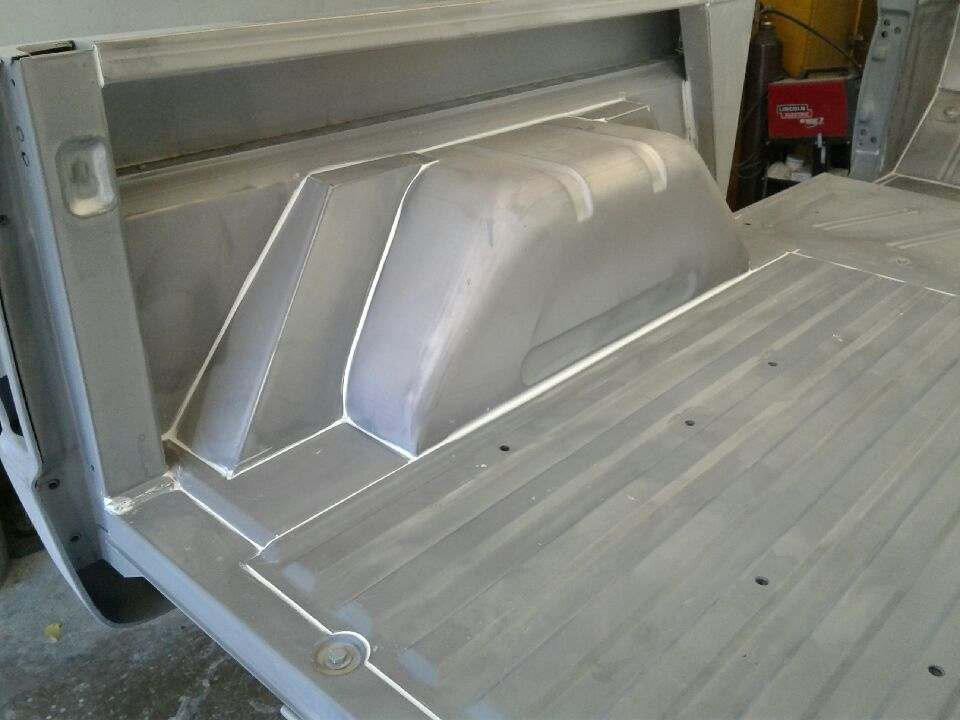 White 3m seam sealer before bed liner coating