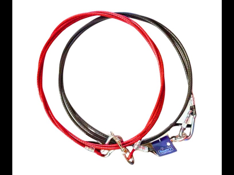 BON205 -CABLE DE ACERO 
GRUESO COLORES 3 MTS 
(AMARRE)