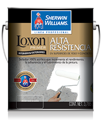 LOXON PRIMER Alta Resistencia a Superficies Alcalinas de Sherwin Williams es un sellador 100% acrílico para uso en muros en interiores y exteriores que presenta una gran resistencia a superficies alcalinas, como son el concreto, yeso y otras similares. Esto favorece que se incremente la adherencia de los acabados.