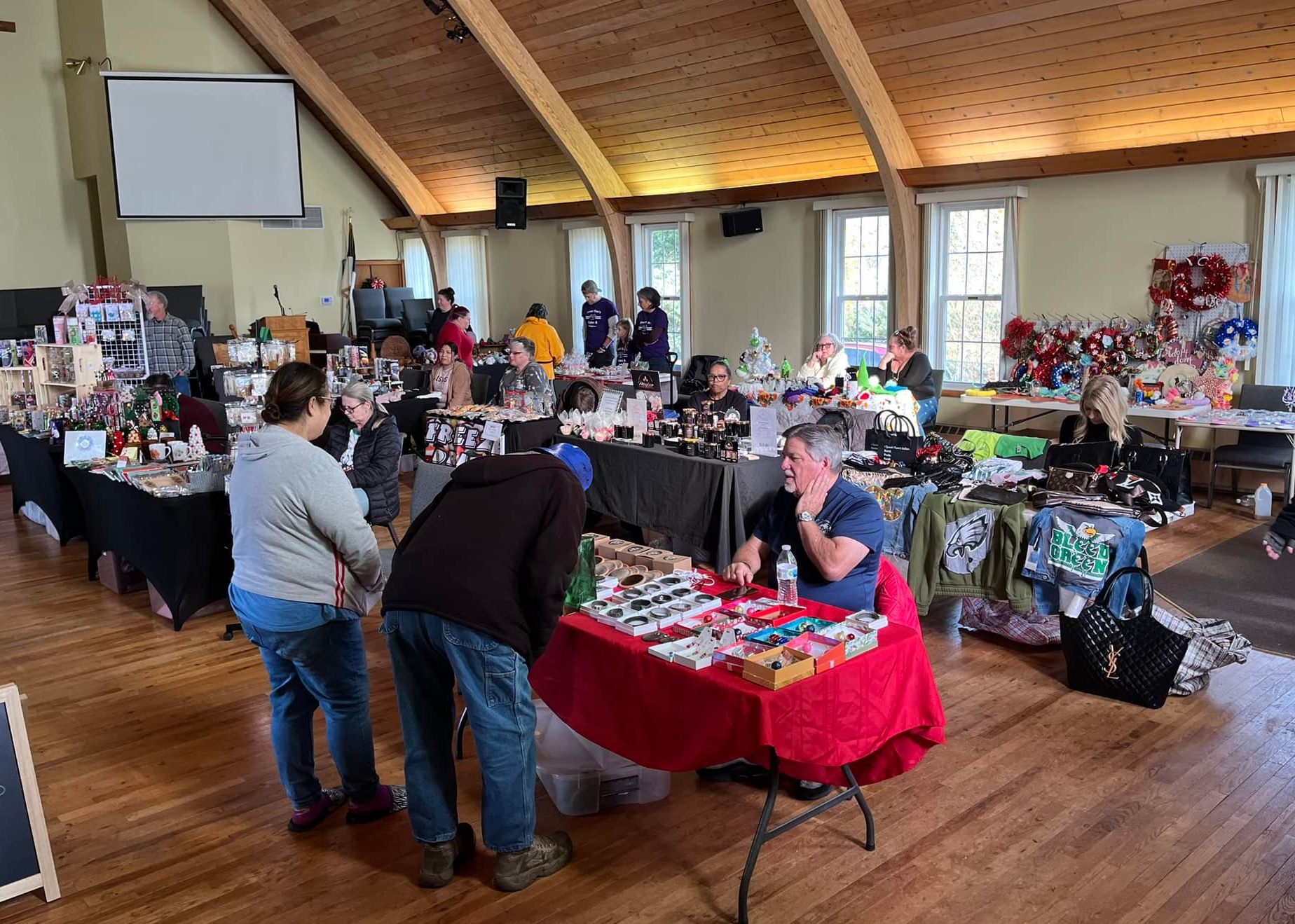 Craft show at the Levittown Christian Church