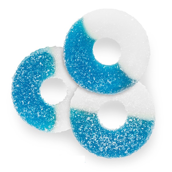 Blue Raspberry Rings