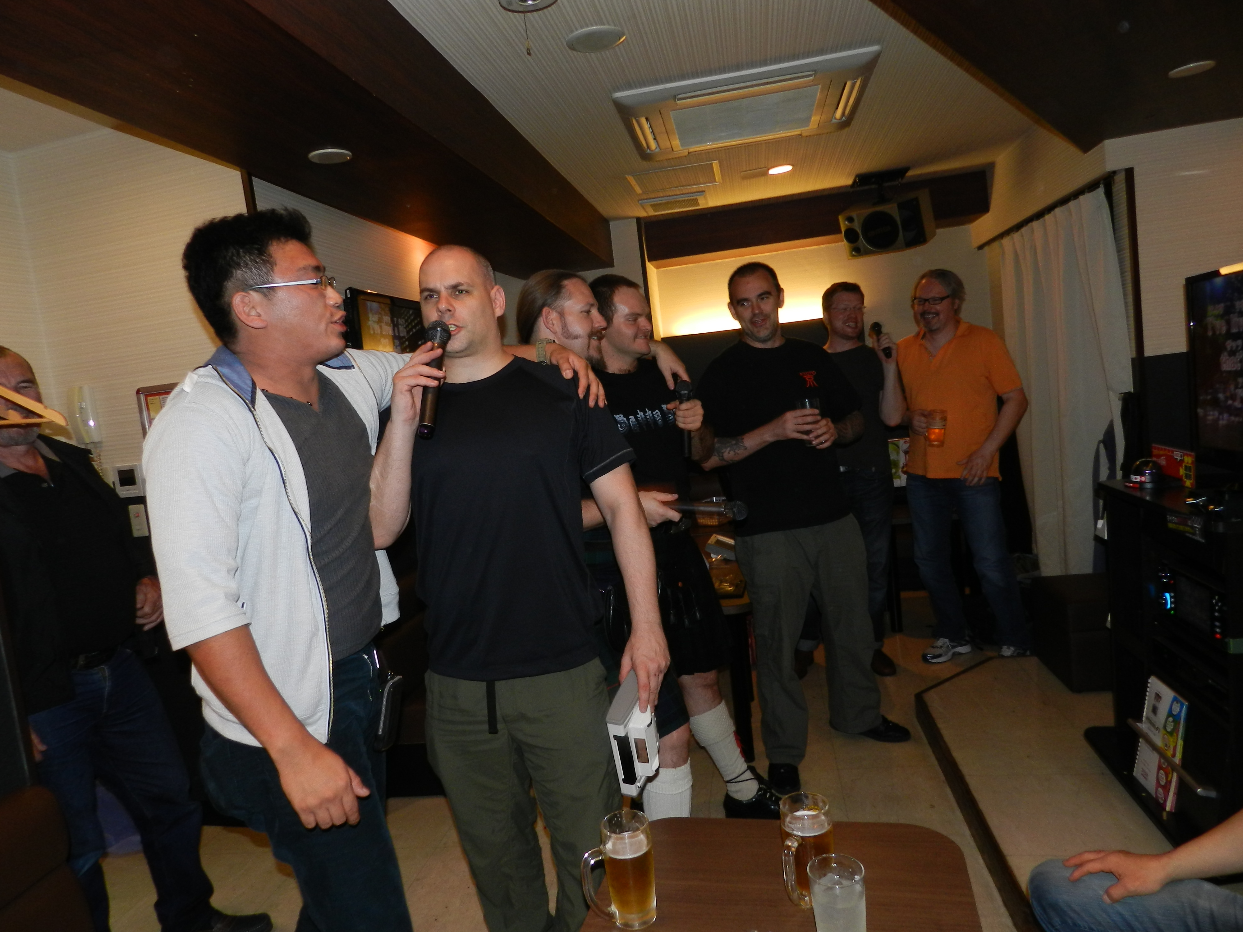 After taikai fun - karaoke anyone?