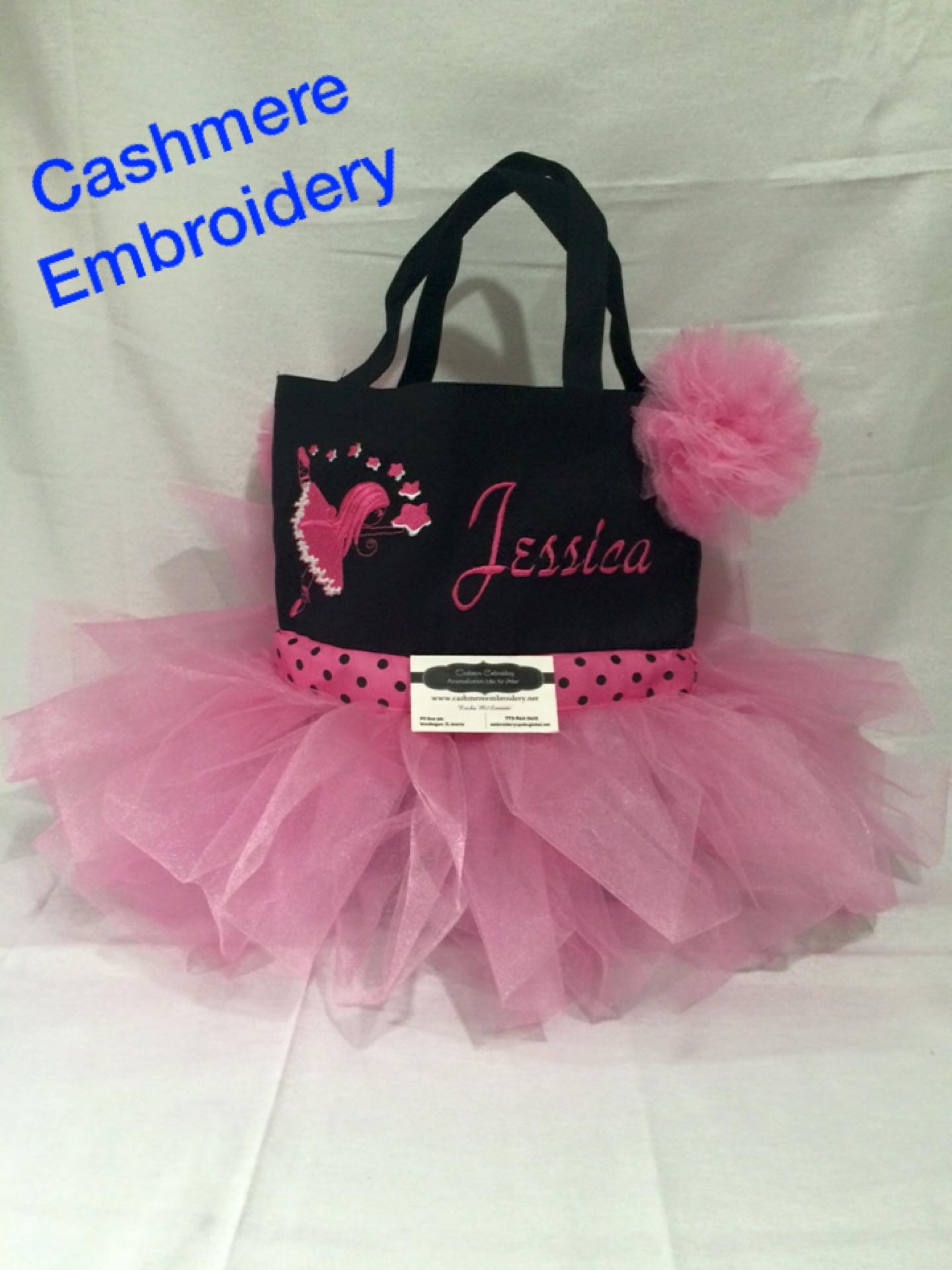 Ballet Tutu Tote Bag - Dance Bag - Ballerina Tutu Bag - Birthday Present 